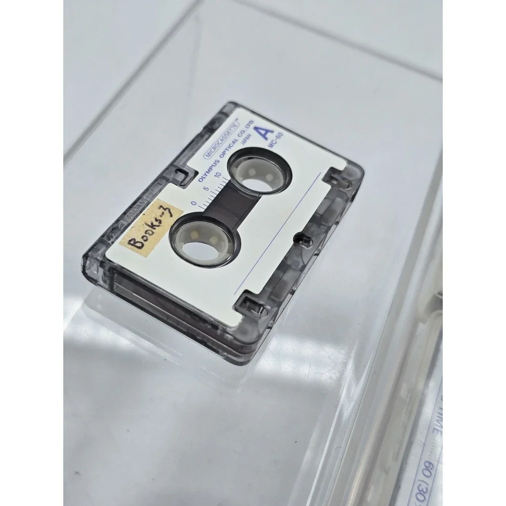 2 Pack SONY MC-90 MICROCASSETTE AUDIO TAPES  90 MINUTES & 4 Used MC-60 Tapes‎